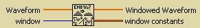 Инструмент Scaled Time Domain Window.vi в LabVIEW  3КБ